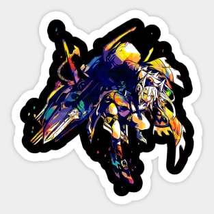 Azur Lane Minneapolis Pop Art Sticker